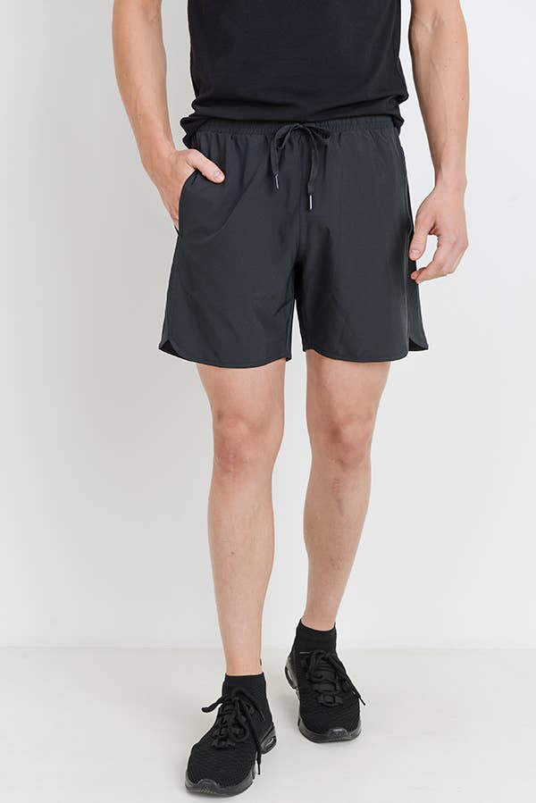 Men's Essential Active Shorts: Black