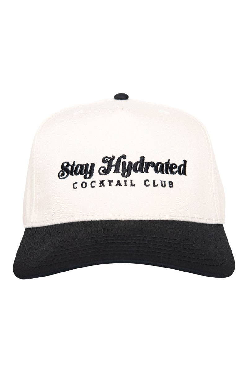 Stay Hydrated Cocktail Club Vintage Hat