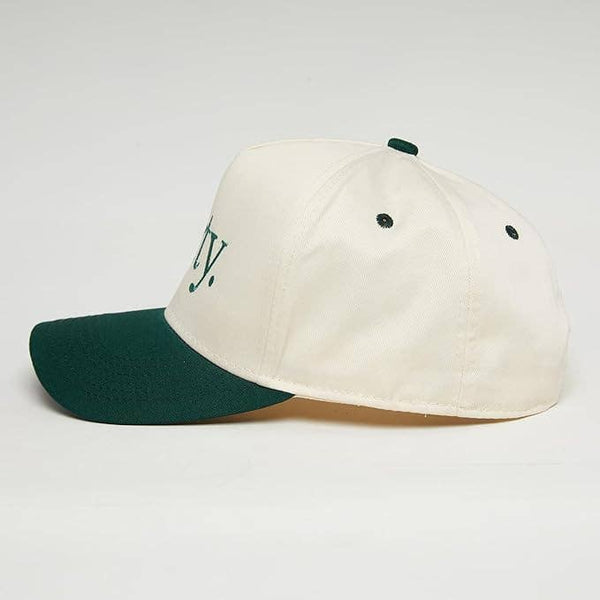 Dirty Martini Trucker Hat- Green/Beige