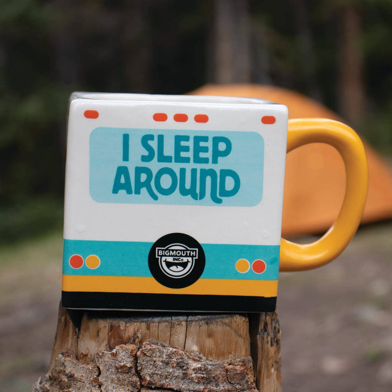 "I sleep Around" RV Camper Mug