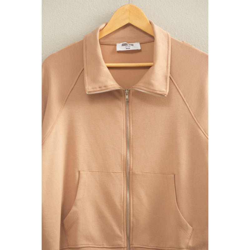 Bethany Full Zip Scuba Jacket