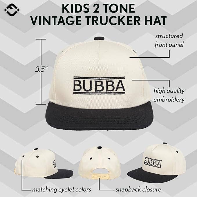 Kids Two Tone Bubba Hat