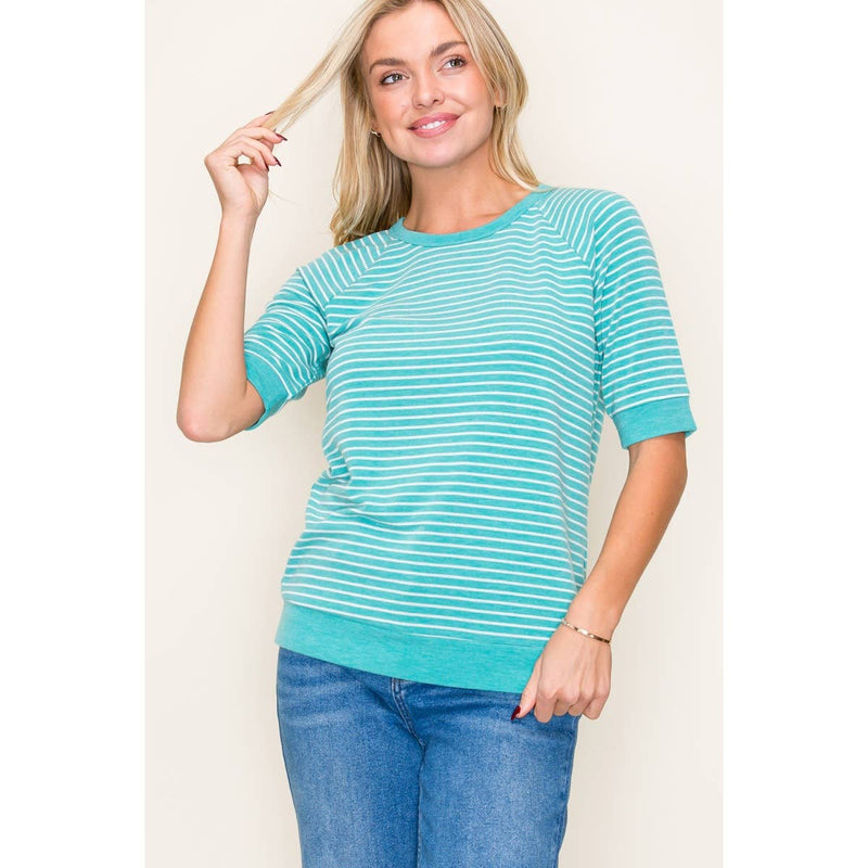 Haley Striped Top