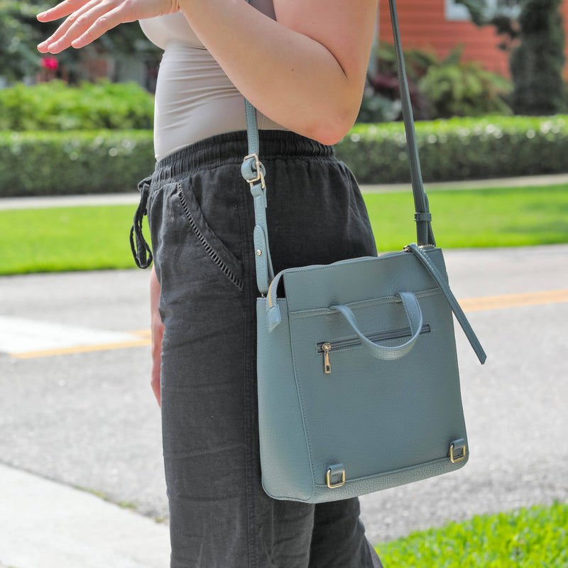 Billie Backpack/Crossbody: Avacado