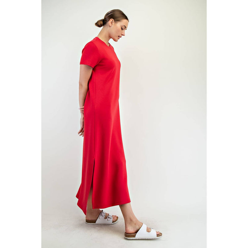 Hannah Scuba Maxi Dress