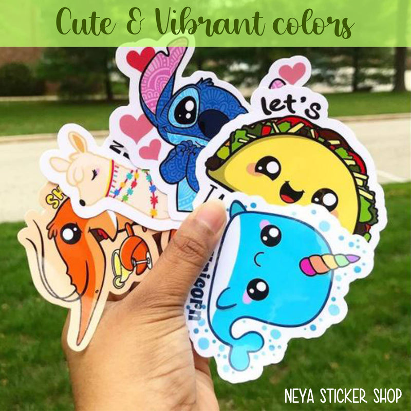 Motivational flower Vinyl Sticker, Positive affirmation: 3"