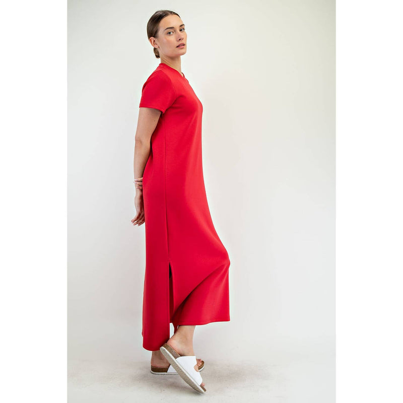 Hannah Scuba Maxi Dress