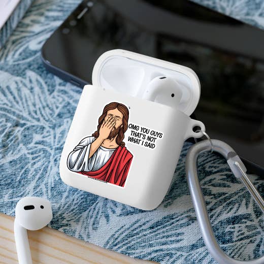 Facepalm Jesus Funny Sticker