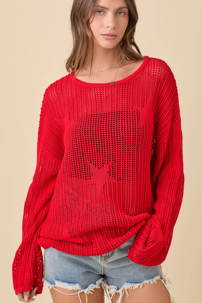 Nita Knit Star Sweater