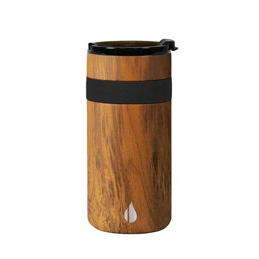 2 In 1  DuoSip Tumbler - Teakwood