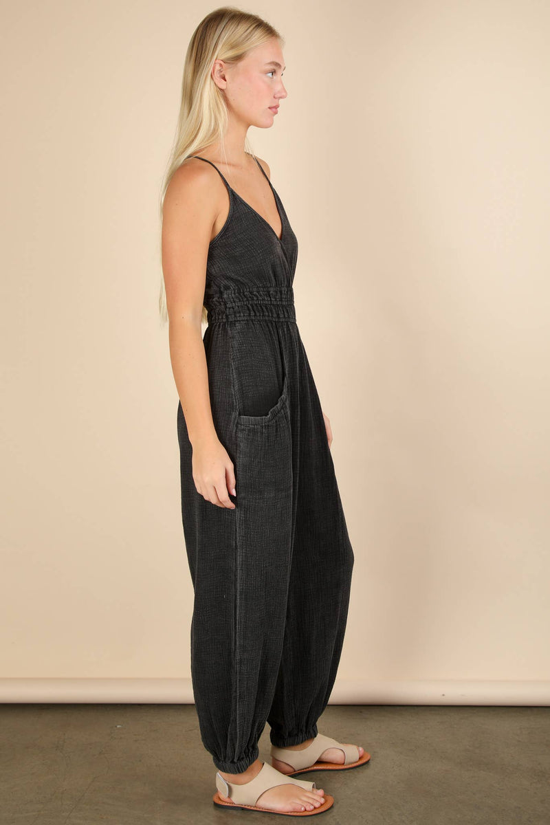Maya Mineral Washed Jumpsuit- Multiple
