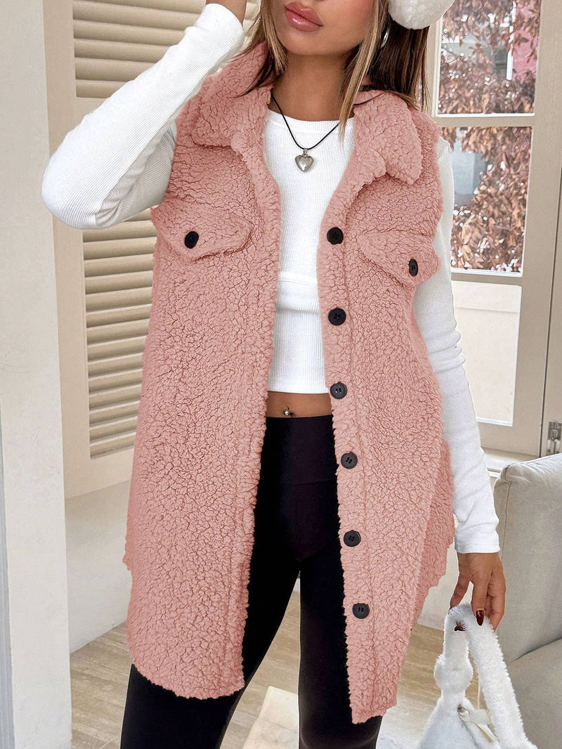 Plush Vest Waistcoat