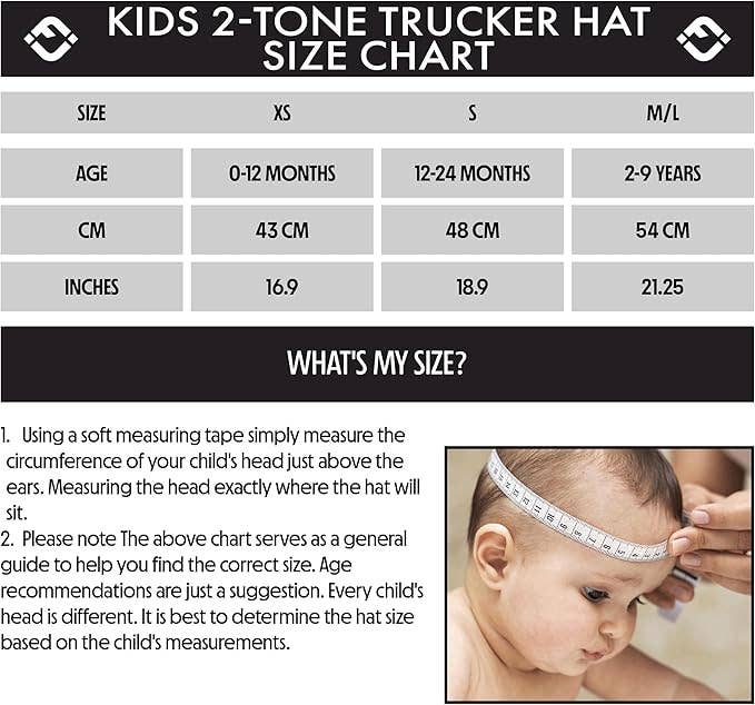Kids Two Tone Bubba Hat