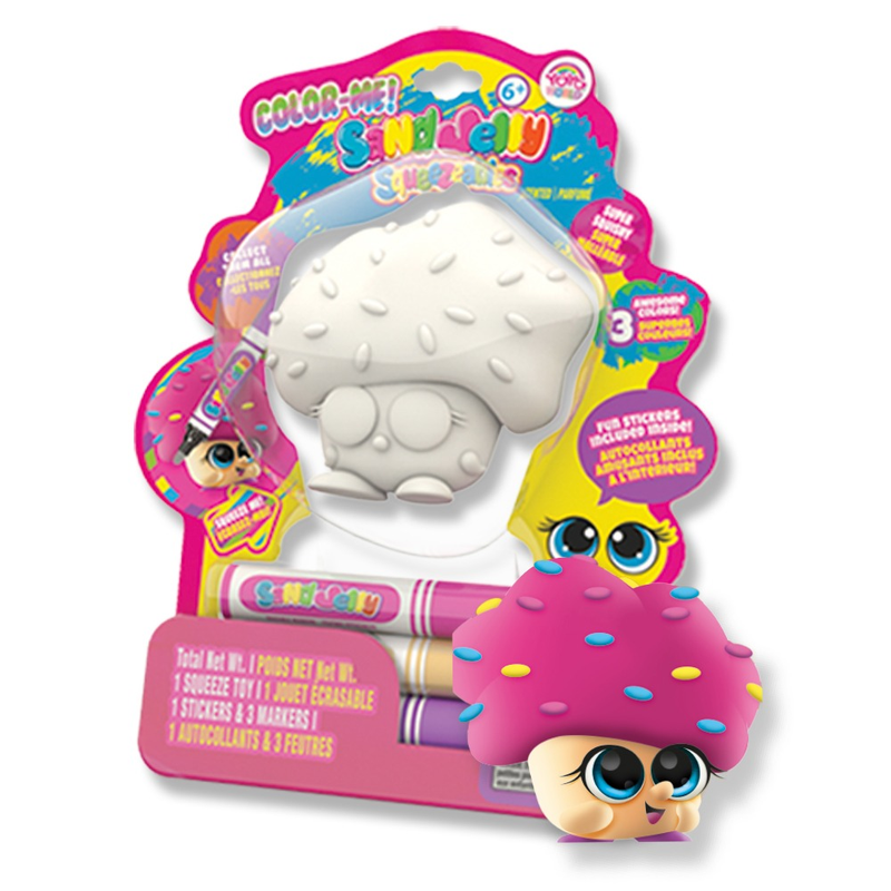 DIY Color Me Sand Jelly Squeezeables