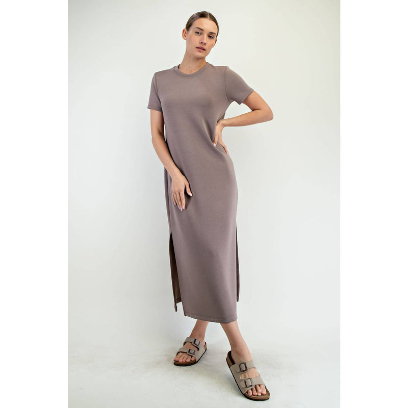 Hannah Scuba Maxi Dress