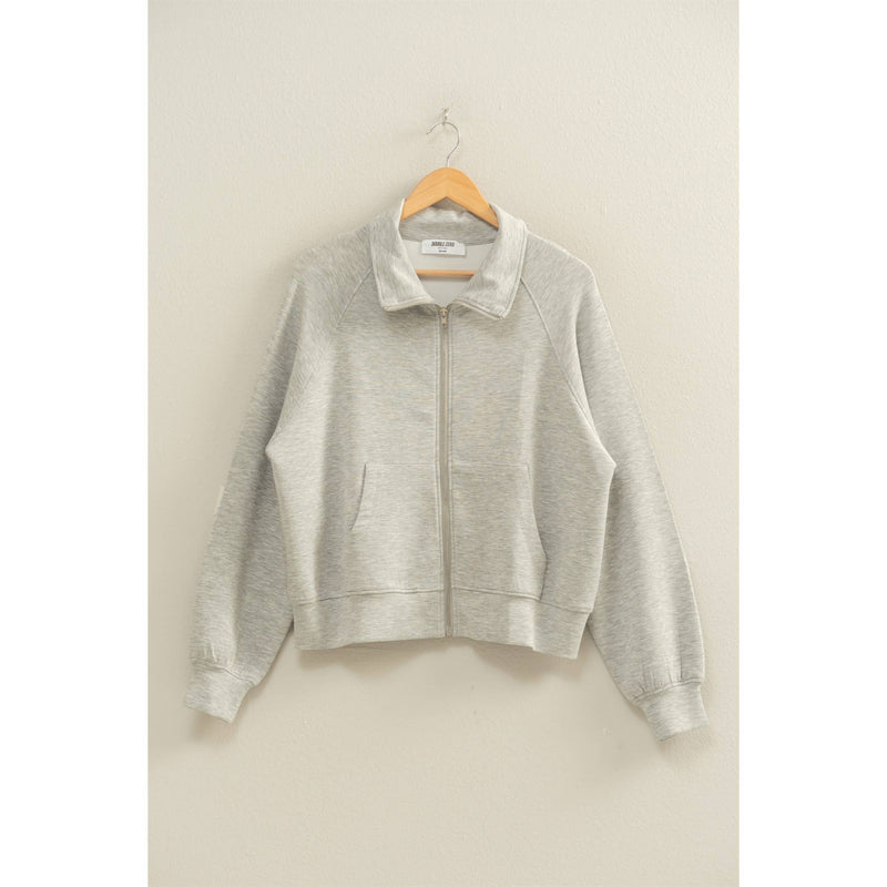 Bethany Full Zip Scuba Jacket
