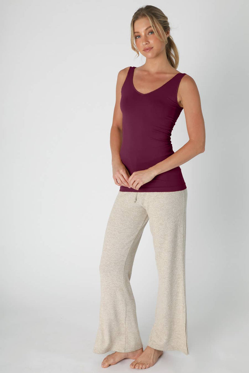 Reversible Tank Top- White