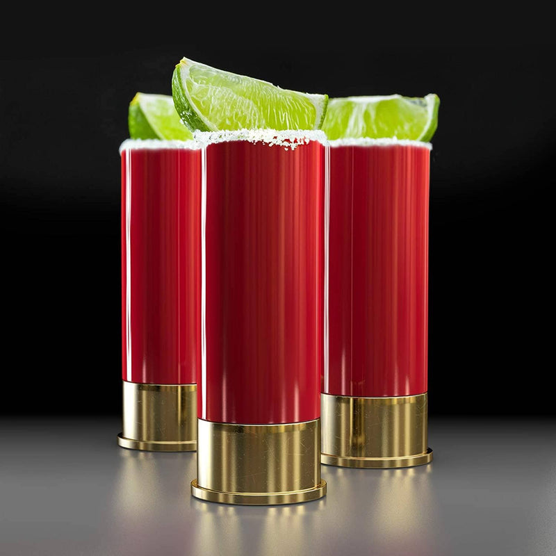 12 Gauge Shot Glasses Set of 4