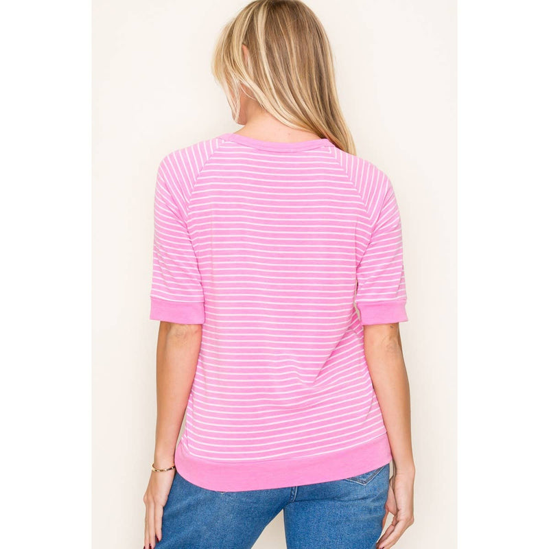 Haley Striped Top