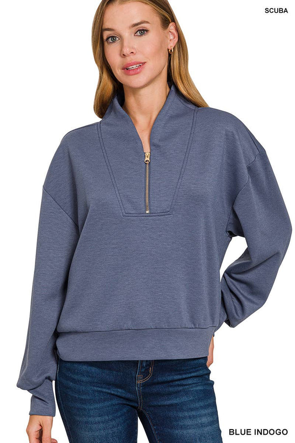 Scuba Half Zip Pullover