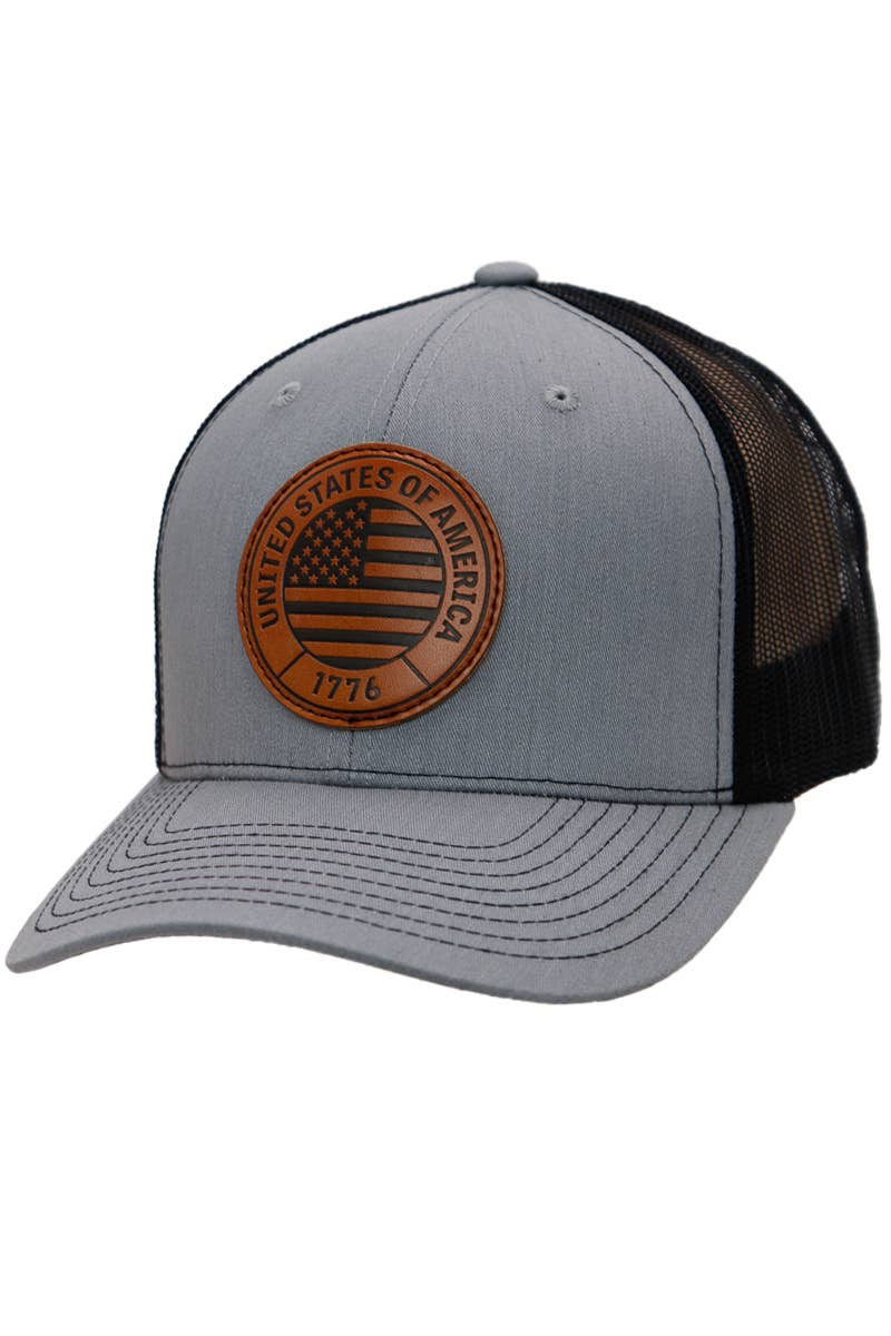 American Flag 1776 Patch Hat