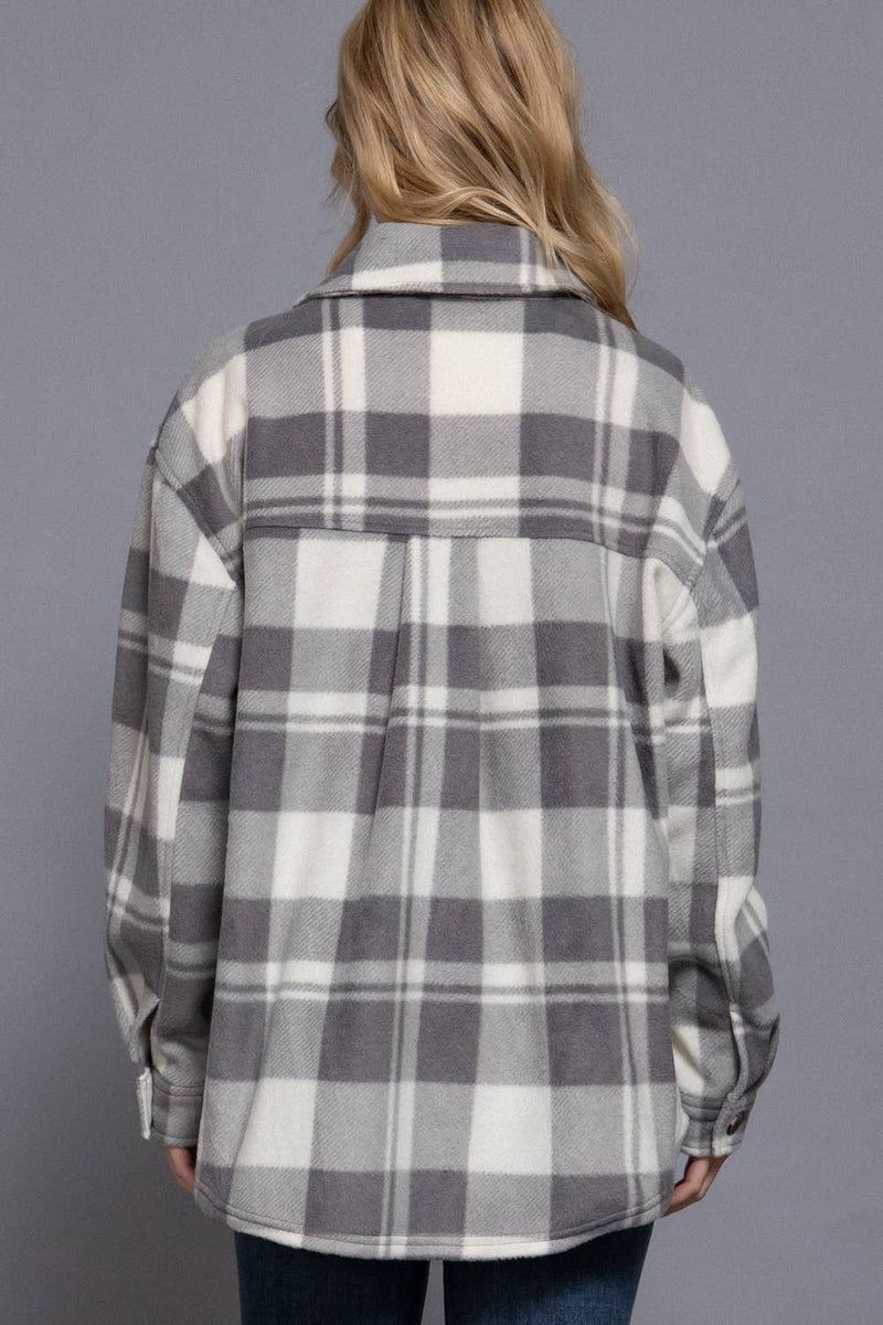Leah Fleece Shacket