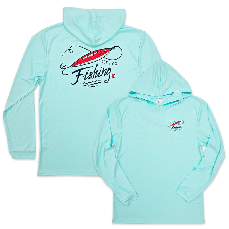 Let's Go Fishing UPF Lightweight Hoodie