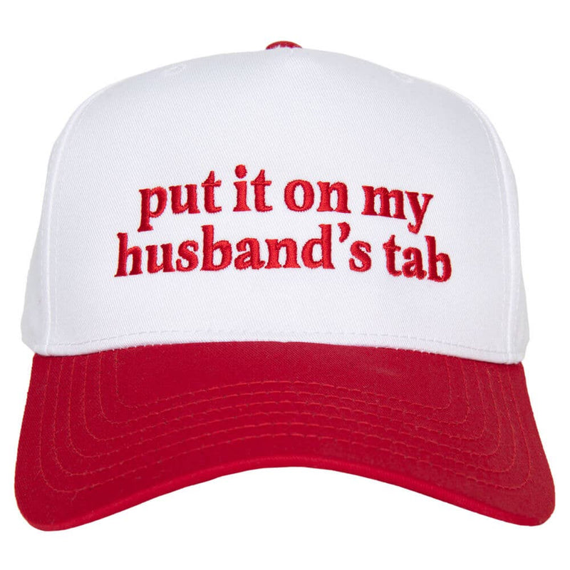 Put It On My Husband's Tab Vintage Hat