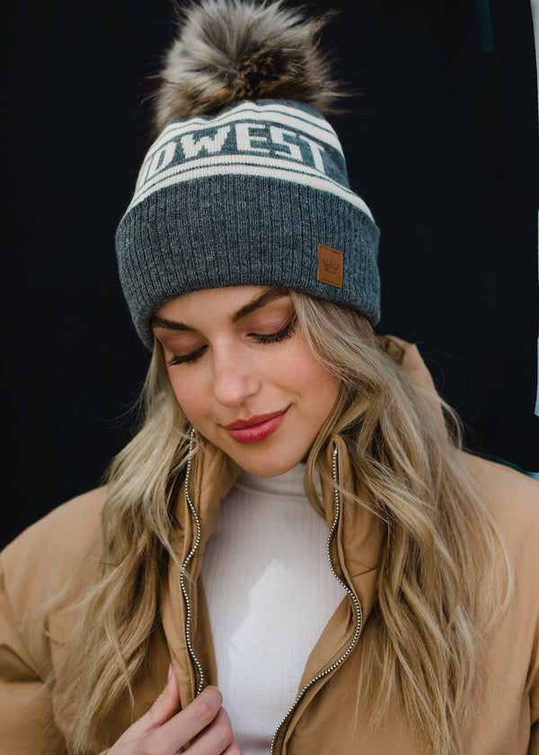 Midwest Pom Hat- Multiple Colors