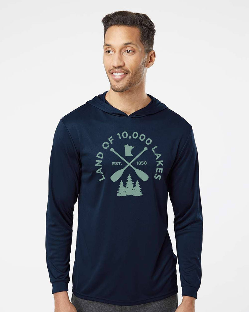 MN Lakes UPF Lightweight Hoodie