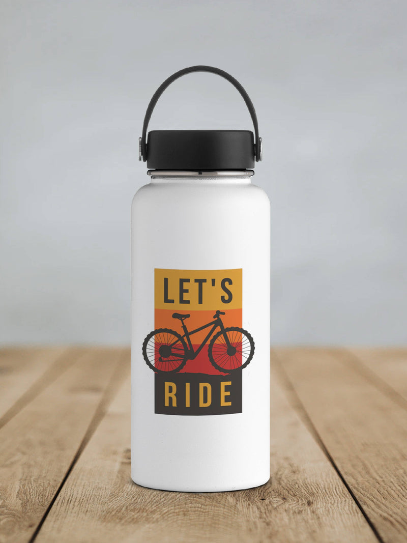 Let's Ride Sticker