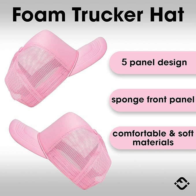 Foam Trucker - That Sounds Like a Man's Job - Light Pink