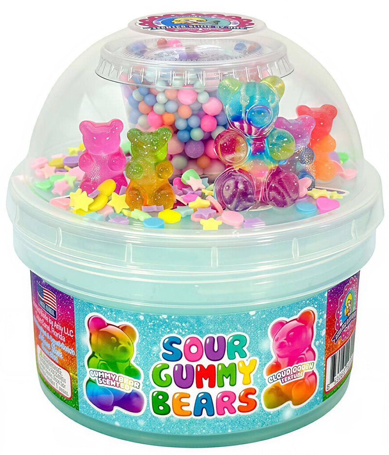 Sour Gummy Bears Slime