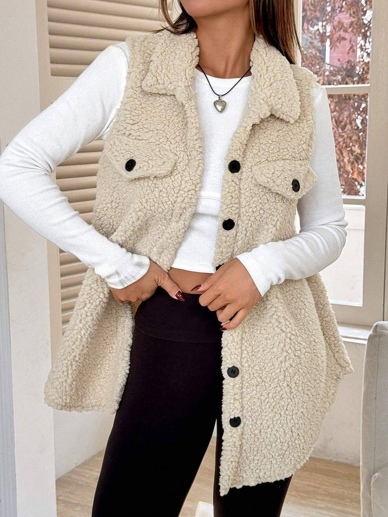 Plush Vest Waistcoat