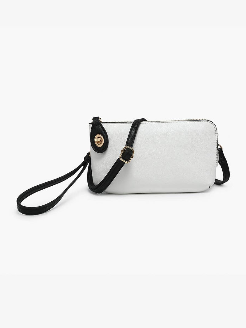 Kendall Crossbody/Wristlet w/ Twist Lock Closure