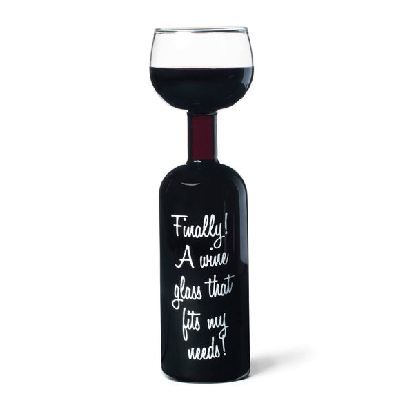 Wine Bottle Glass