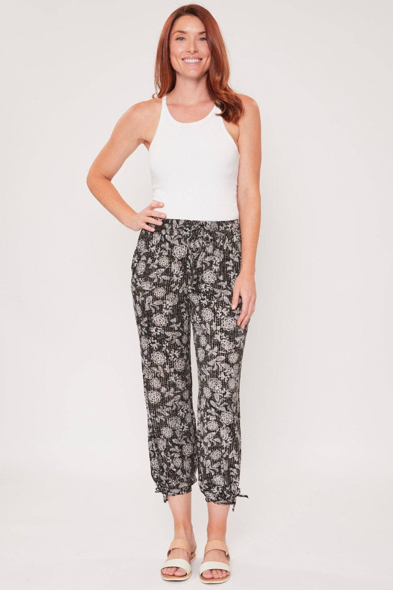 Missy Elastic Waist Drawstring Pant