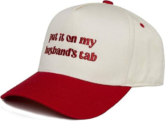 Put It on My Husbands Tab Trucker Hat