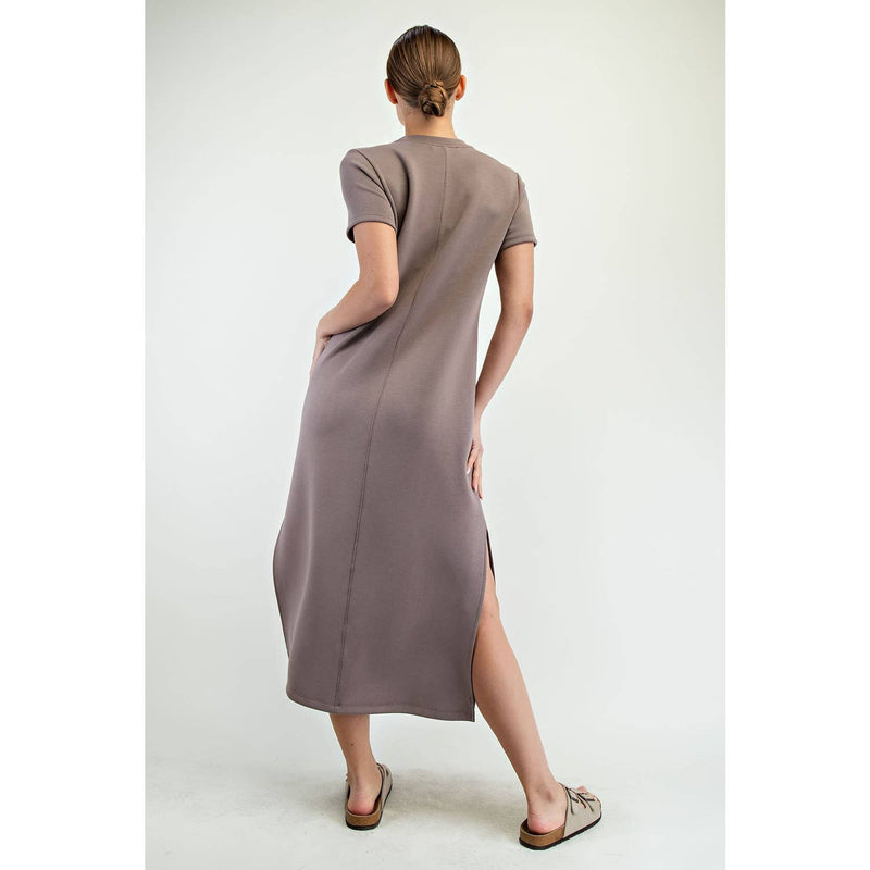 Hannah Scuba Maxi Dress