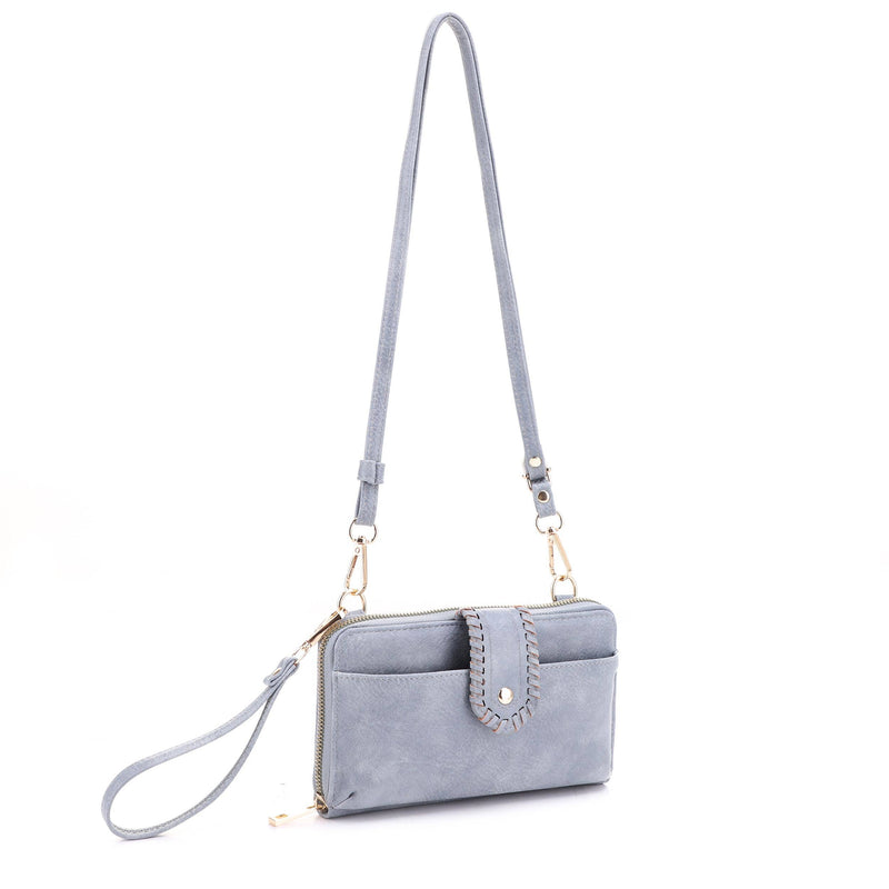 Abby Smartphone Wallet Crossbody: Multiple Colors