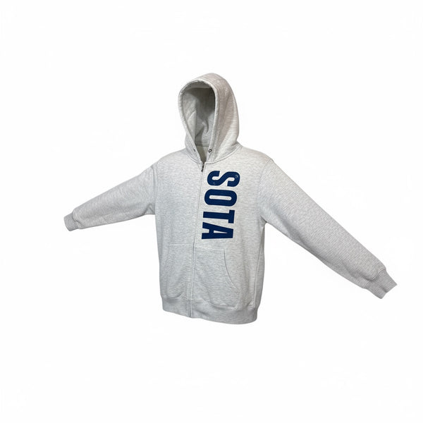 Weathered Vertical SOTA Zip Up