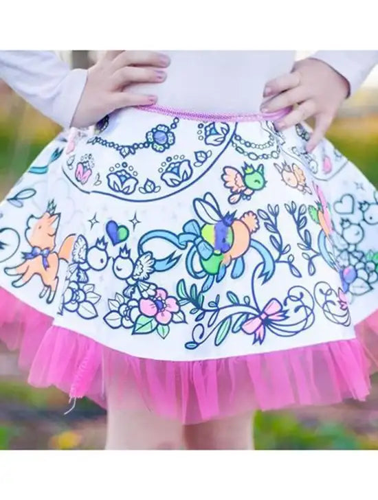 Colour-A-Skirt