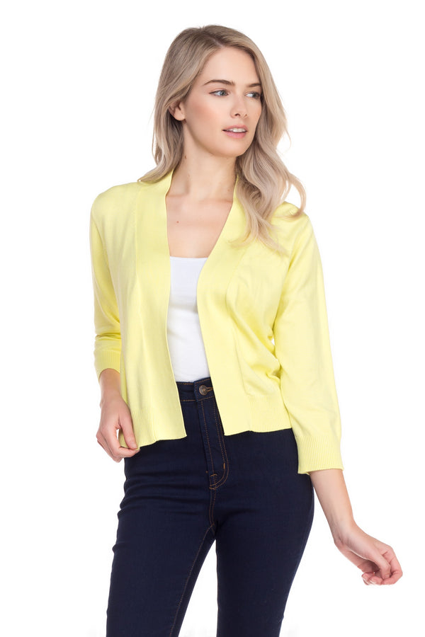Claro Open Bolero Cardigan