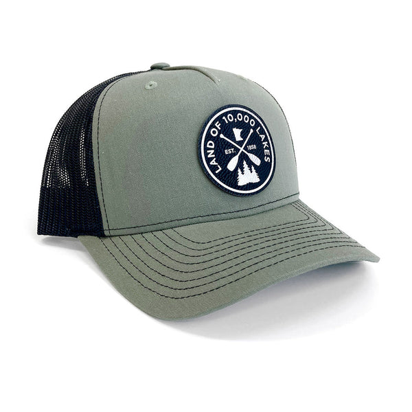 Mn Hat- Sage & Black