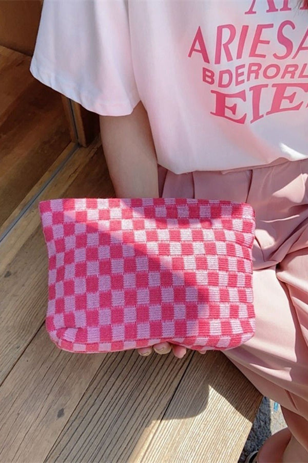 Checkered Clutch