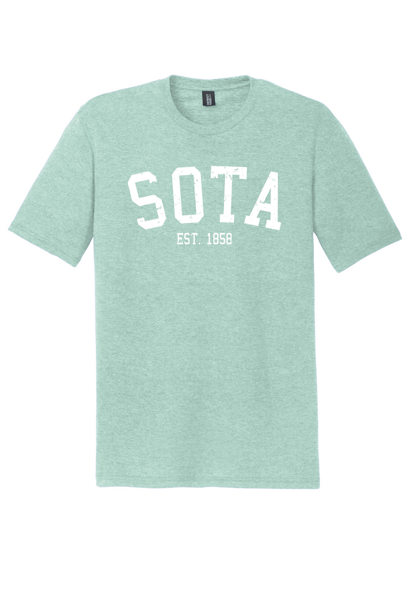 Sota T-Shirt- Dark Heathered Mint