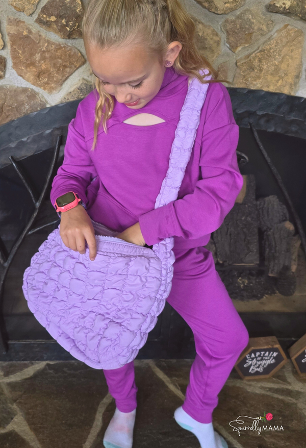 Quilted Scrunchies Hobo Sling Bag
