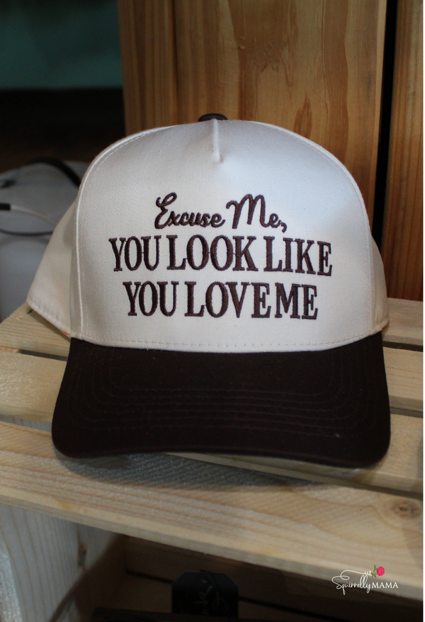 Two Tone Cap: Excuse Me, You Look Like You Love Me