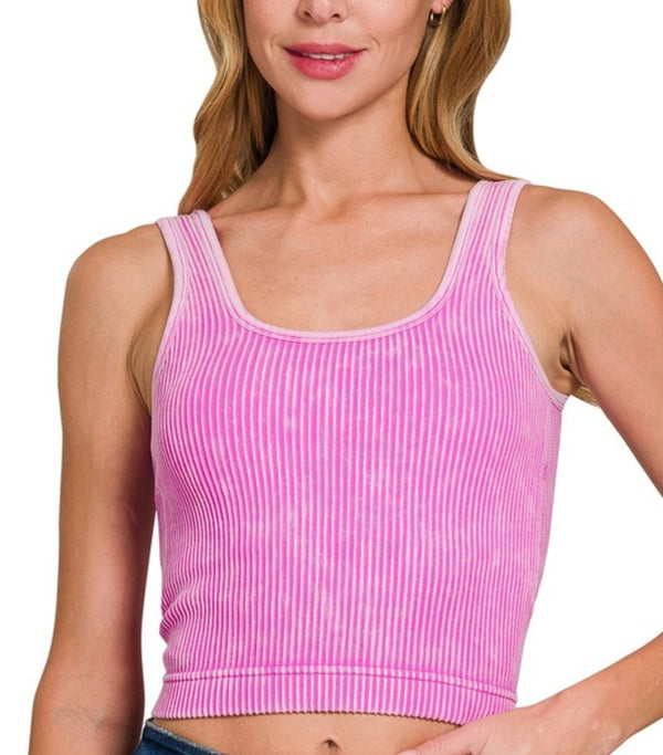 Morgan Cropped Tank- Multiple