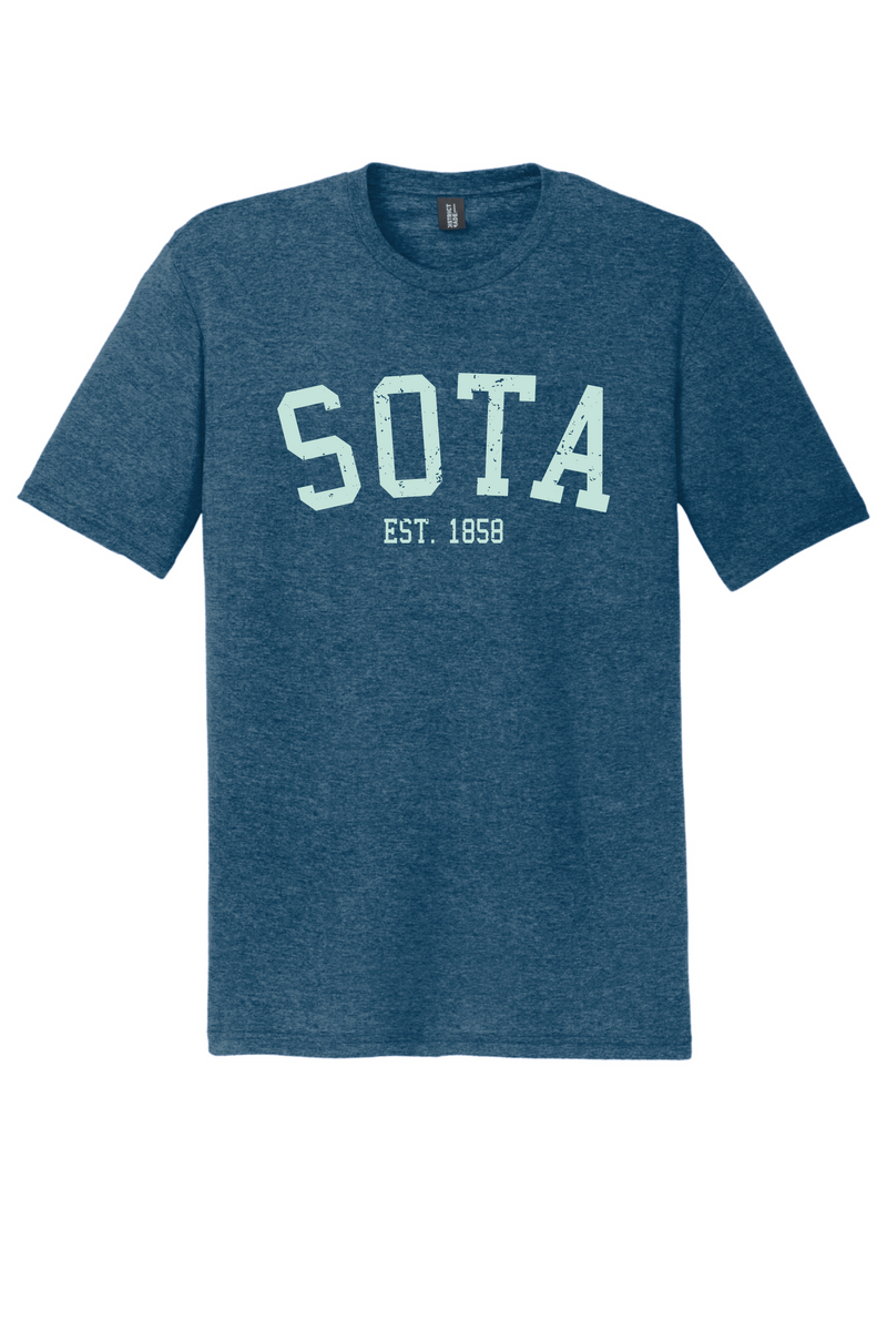 Sota T-Shirt- Dark Heathered Blue